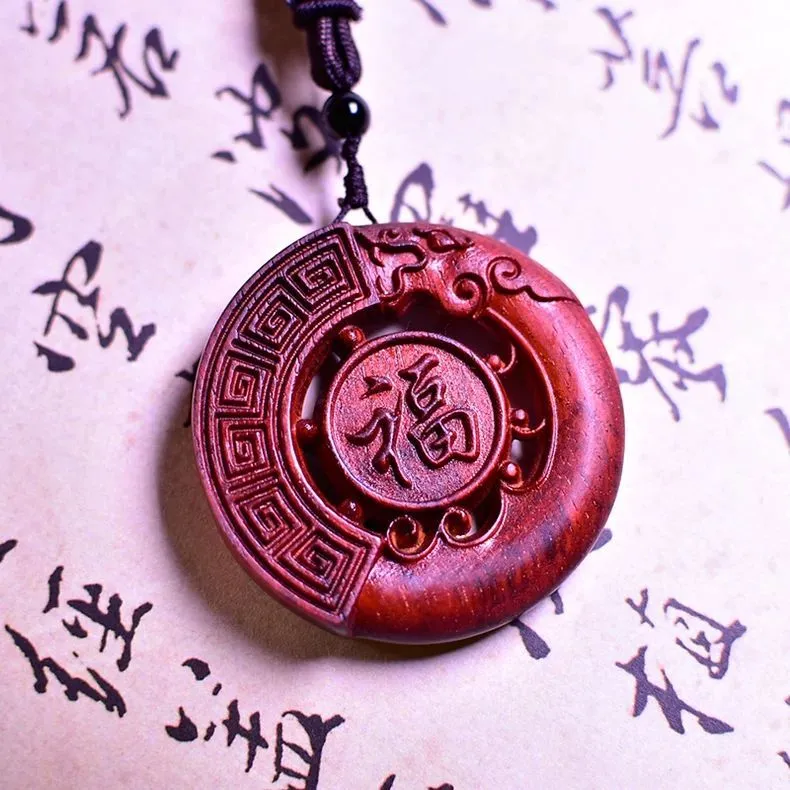 WUDE Precious Wood Pendants Unisex-1