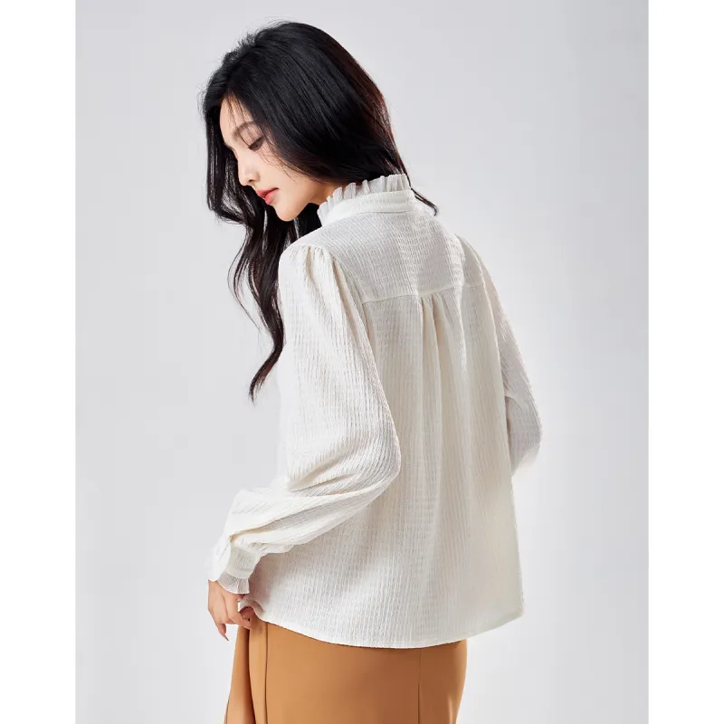 Love Elaine Shirts Women's Ecru-7