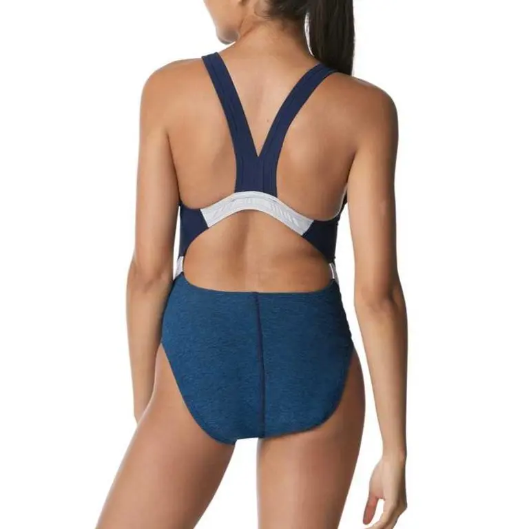 Speedo Heather Quantum Fusion Splice One piece Swimsuit Women's-5