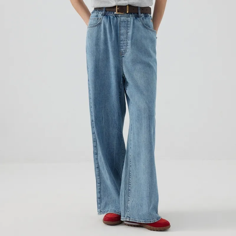 Teenie Weenie x &PACAIN Jeans Women's Medium Blue-2