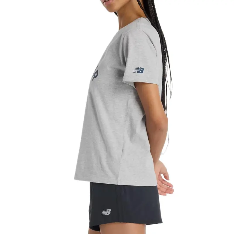 New Balance United Airlines NYC Regular T Shirt Women's Gray-2
