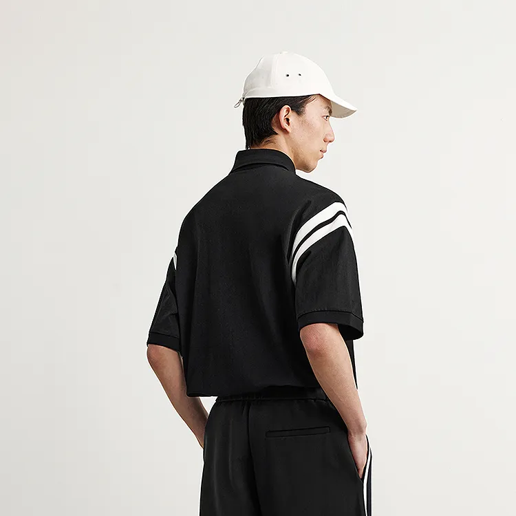 CROQUIS Polo Shirts Men 001 Jet Black-3
