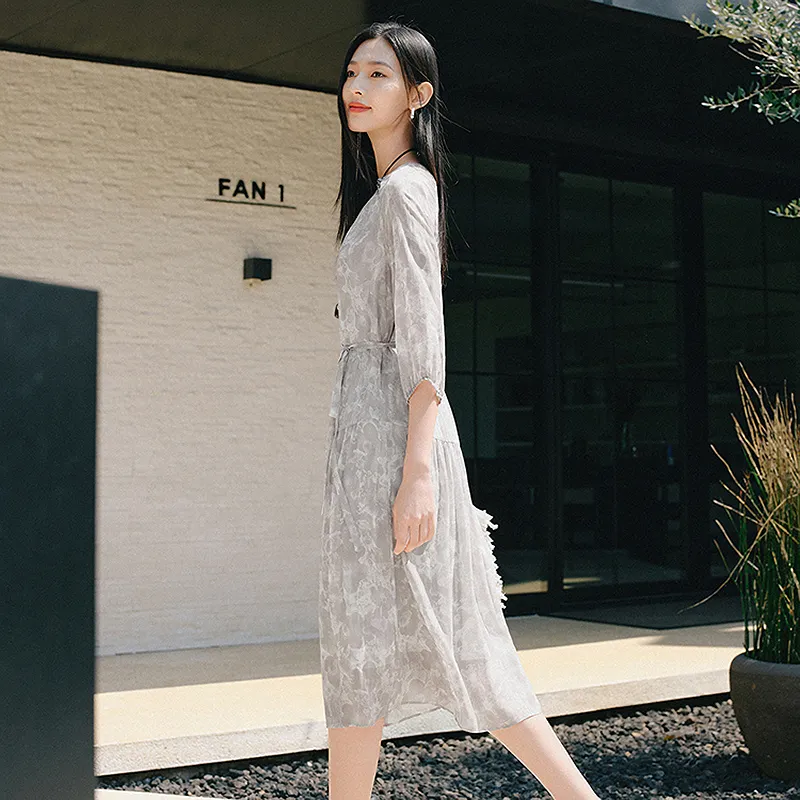 JZ. ANNAKRO Long Sleeved Dress Women's-10