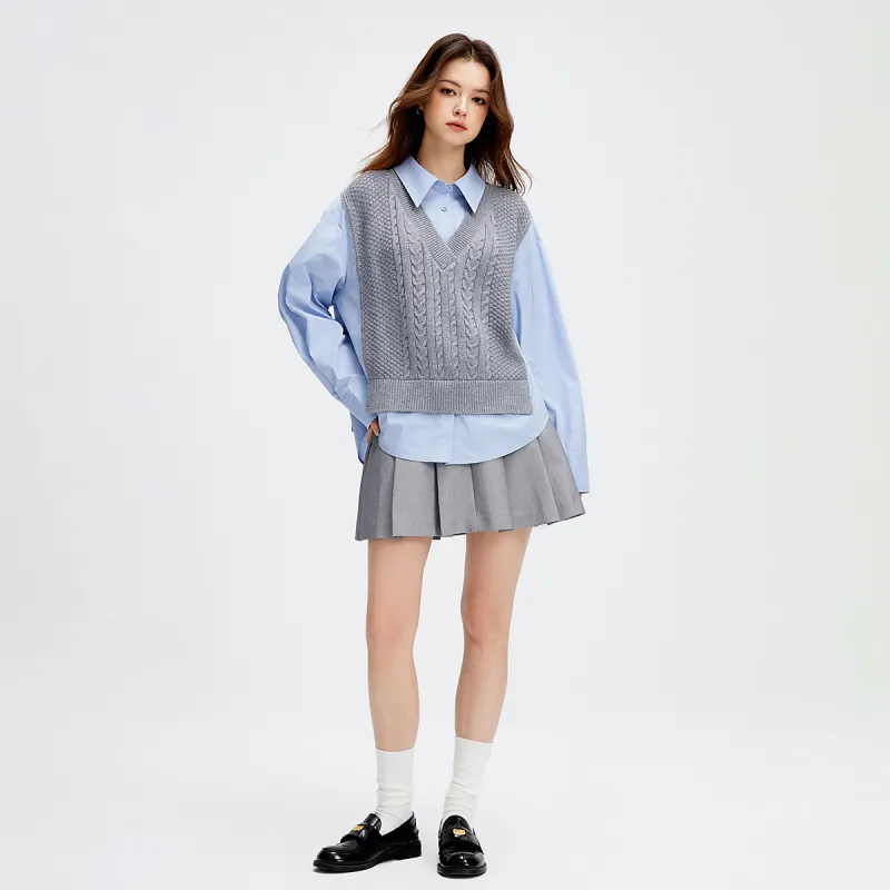 ONLY Shirts Women's C39 Bugloss Blue-3