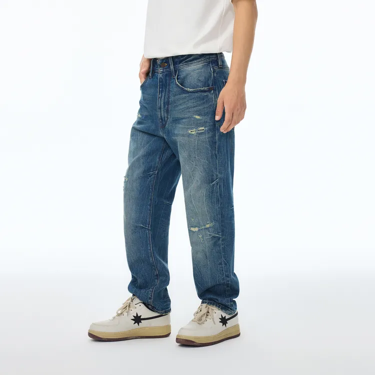 ABLE JEANS Men's Vintage Workwear Blue-3