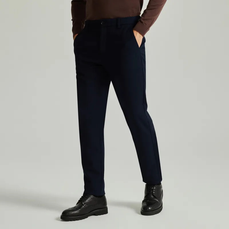 Satchi Casual Pants Men's Navy Blue-3