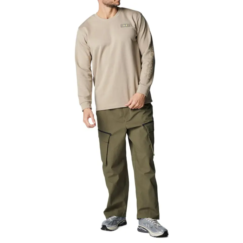 Under Armour UA Heavyweight Amplify T Shirt Men's City Khaki-2