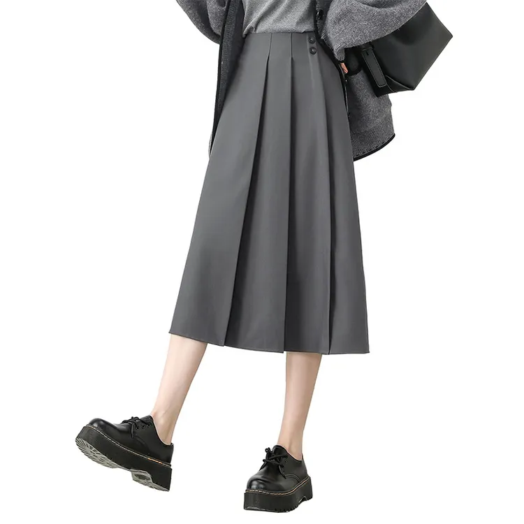 SENTUBILA Casual Long Skirts Women's-5