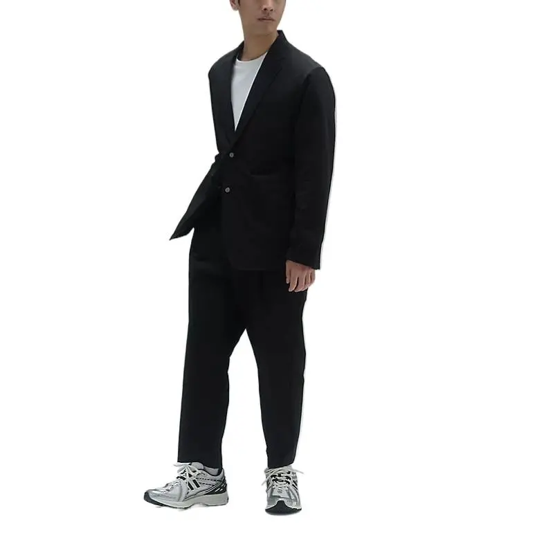 New Balance Met24 Wide Tapered Fit Casual Pants Men's Black-6