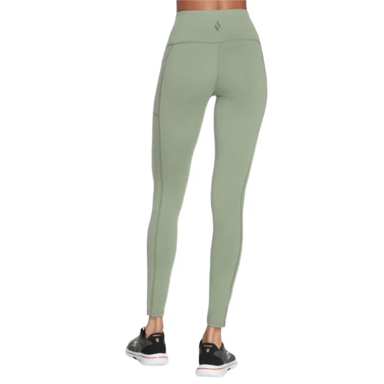 Skechers GOWALKGo Fle Yoga Pants Women's Green LTGR-1