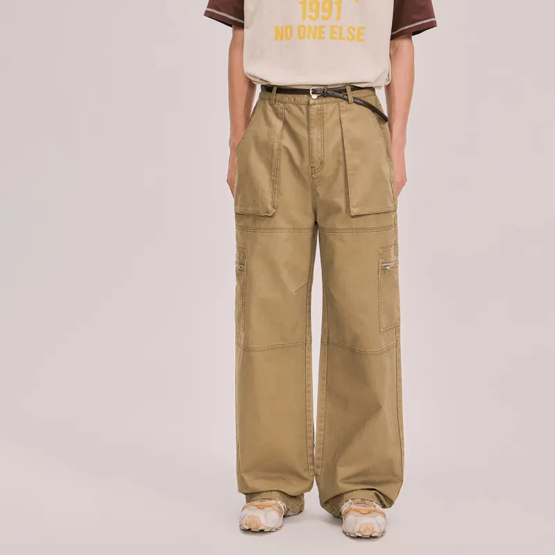 NO ONE ELSE Casual Pants Unisex-3