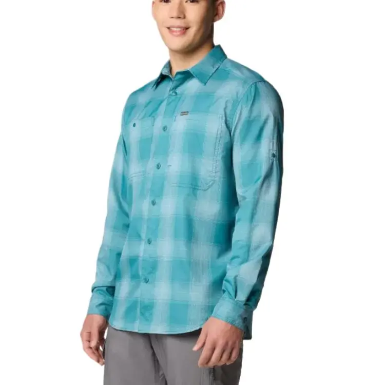 Columbia Silver Ridge Utility Lite Shirt Men's Blue-2