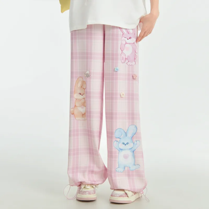 SNBL Casual Pants Women's Pink-3