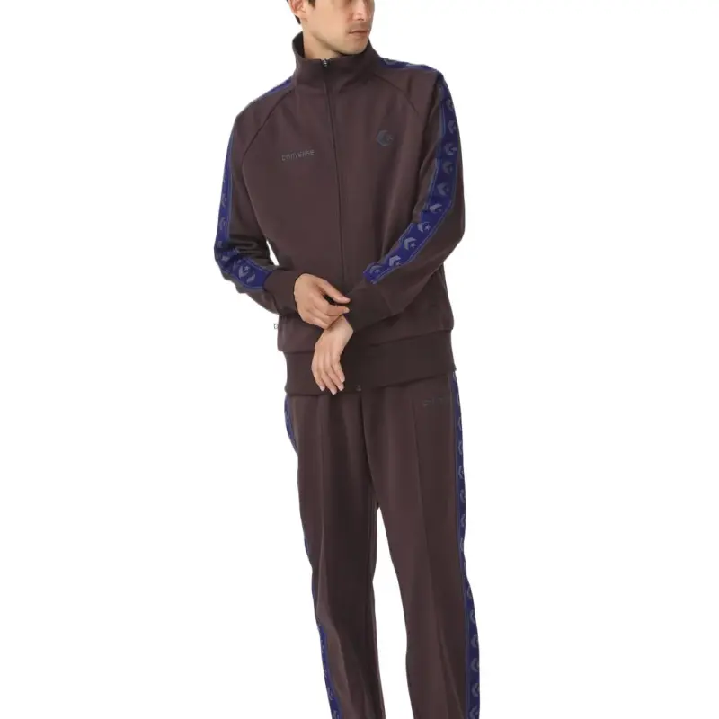Converse CS TRACK JACKET MENS Jacket Men's Dark Red-3