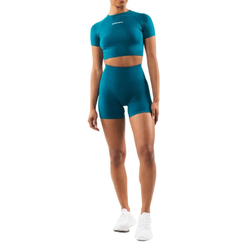 ALPHALETE Yoga T Shirts Women's-5