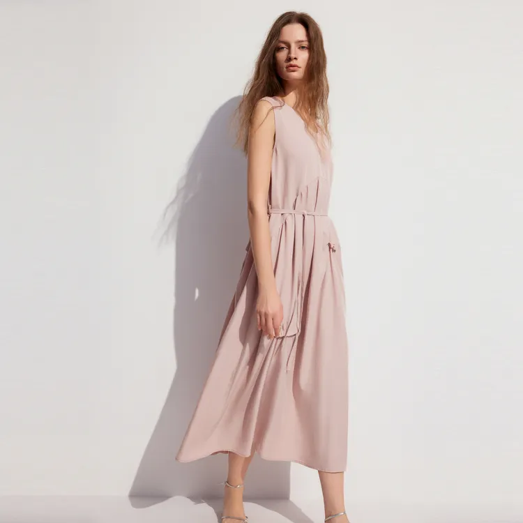ELLE Sleeveless Dresses Women's-2