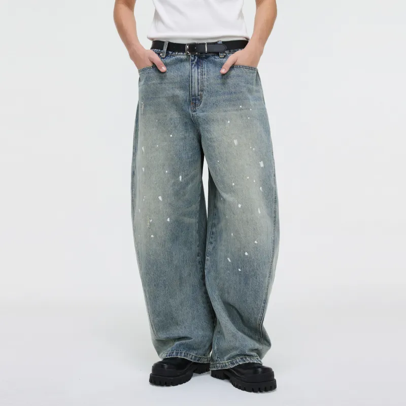 PCLP 2025 Spring/Summer Jeans Unisex Blue-5