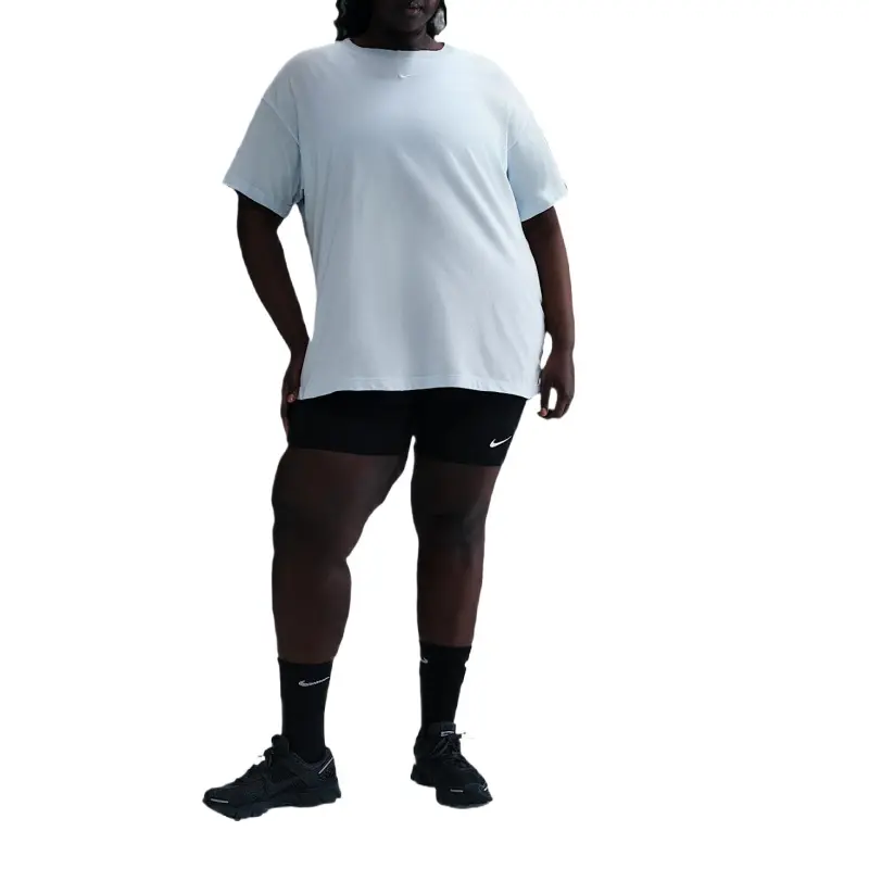 Nike SportswearSwoosh Drop Shoulder Sleeve T Shirt Women's White-1