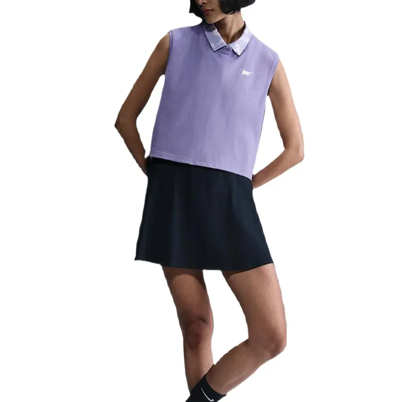 Nike Sportswear Club Women's Sleeveless Cropped Graphic T Shirt-2