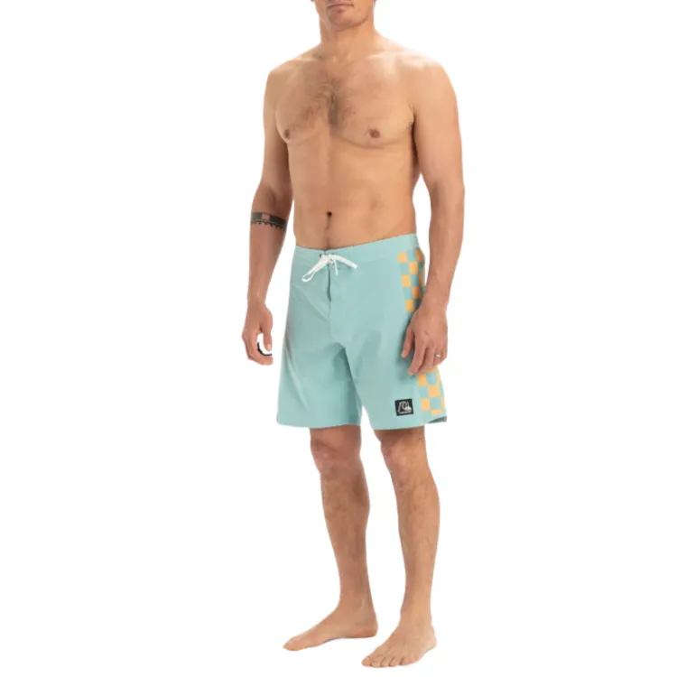 Quiksilver Sports Shorts Men's Aqua Green-7