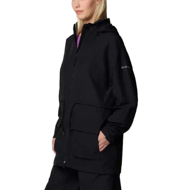Columbia Paracutie Trench Coat Women's Black-2