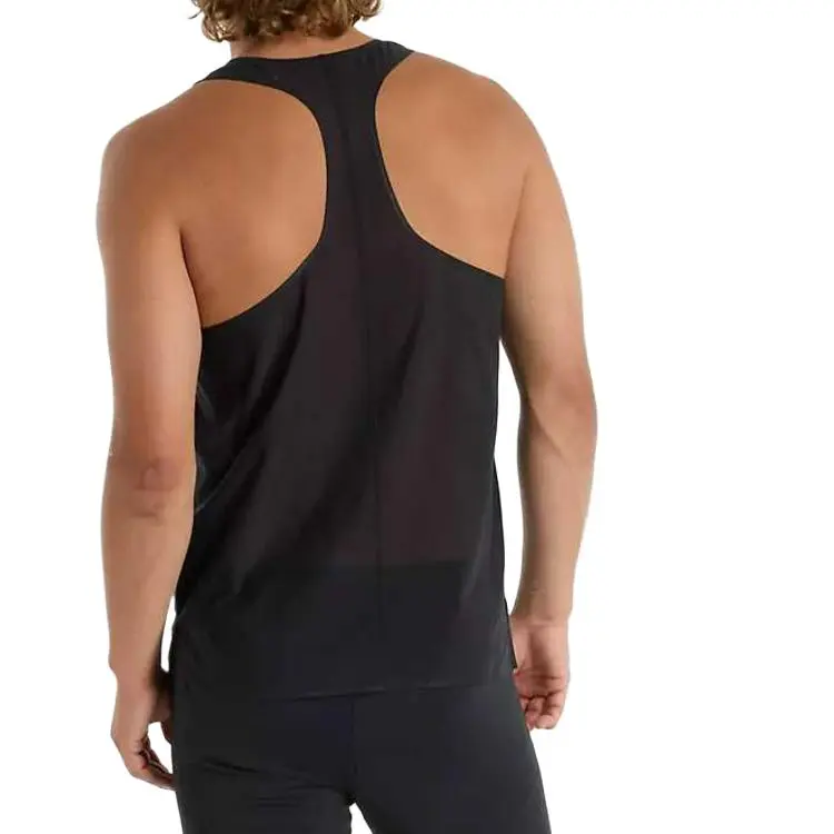 New Balance Race Day Tank Tops Men's Black-1