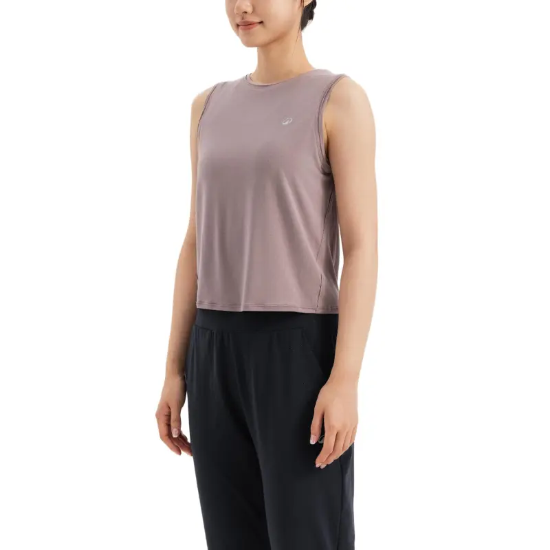 DECATHLON Yoga Tank Top Women's Matte Umber-2