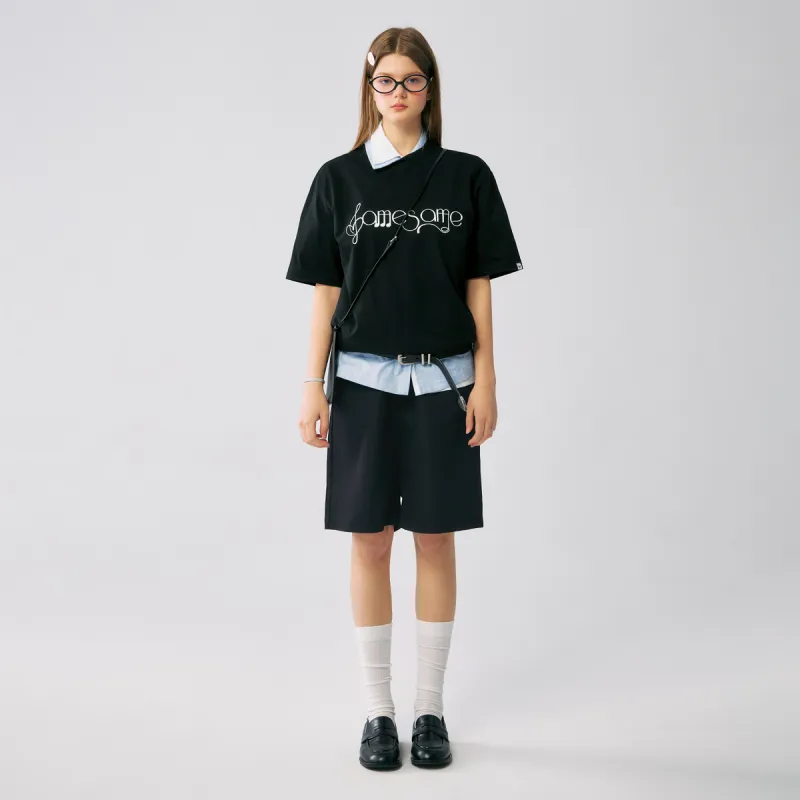 MYSAMESAME T Shirts Unisex Black In Stock-2