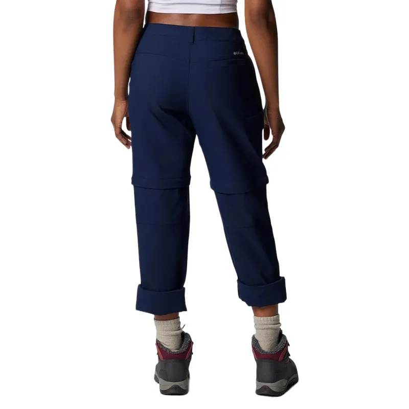 Columbia Leslie Falls Omni Shade Broad Omni Shield Nylon Elastane Casual Pants Women's-1