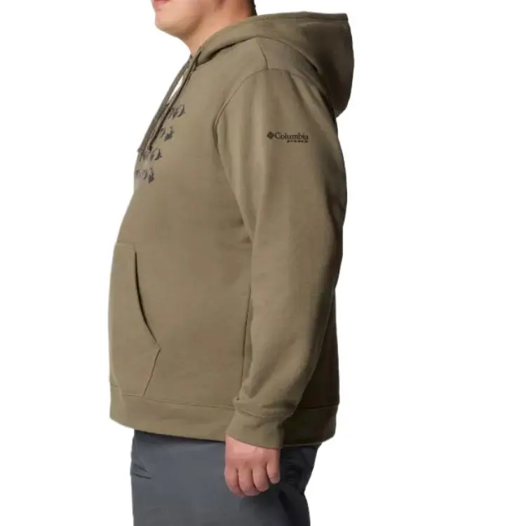 Columbia Men's PHG™ Game Flag II Hoodie - Big Sweatshirt Men's Green-2