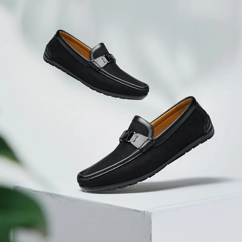 SAINT ANGELO Loafers Men's Black-2
