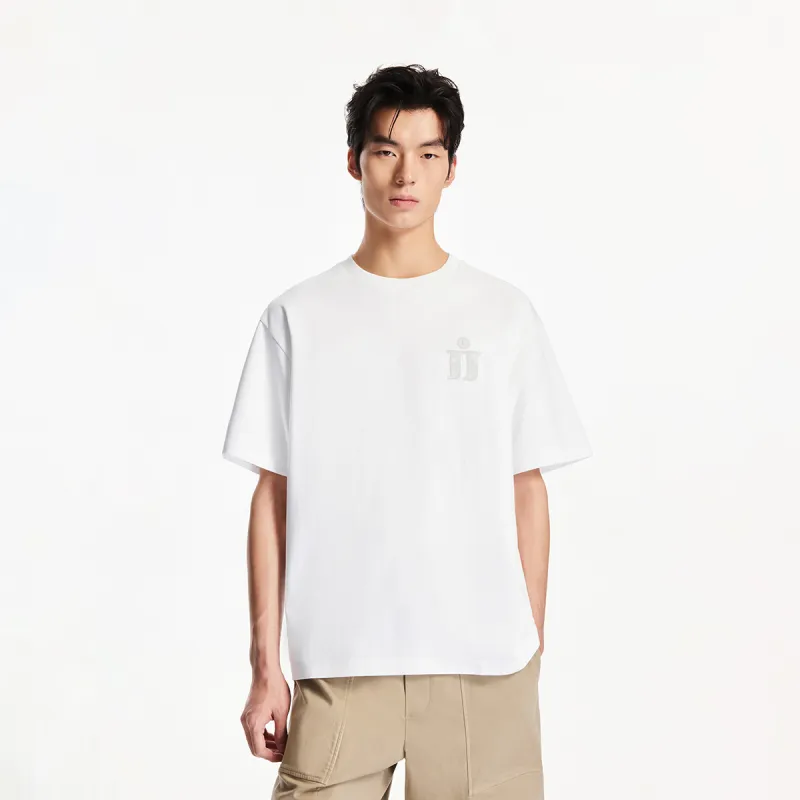 JACK JONES· T Shirt Men's A06 Snow-5