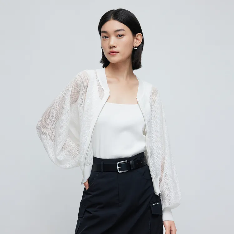 SHUIYUNJIAN Knitwear Women's Raw White-2