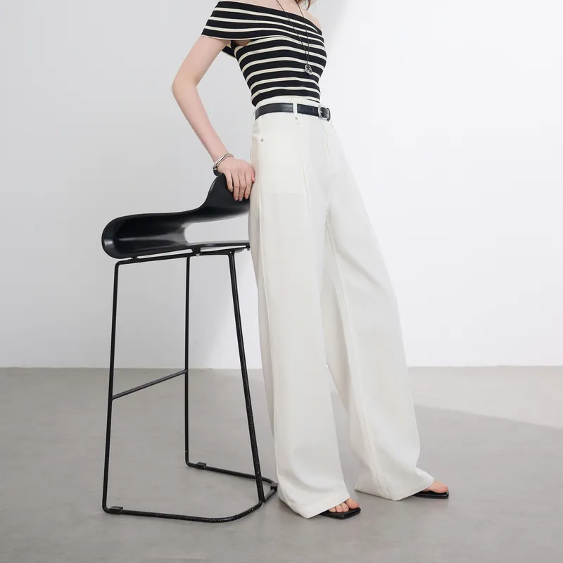 3COLOUR Jeans Women's Pearl White-5