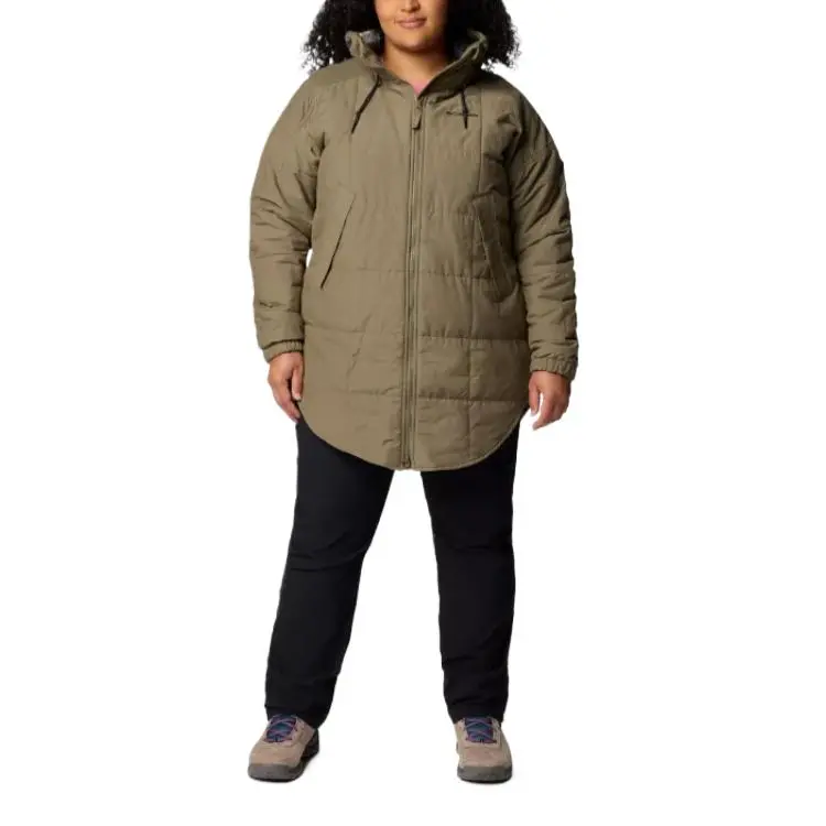 Columbia Chatfield Hill 2 Jacket Women's Stone Green-3