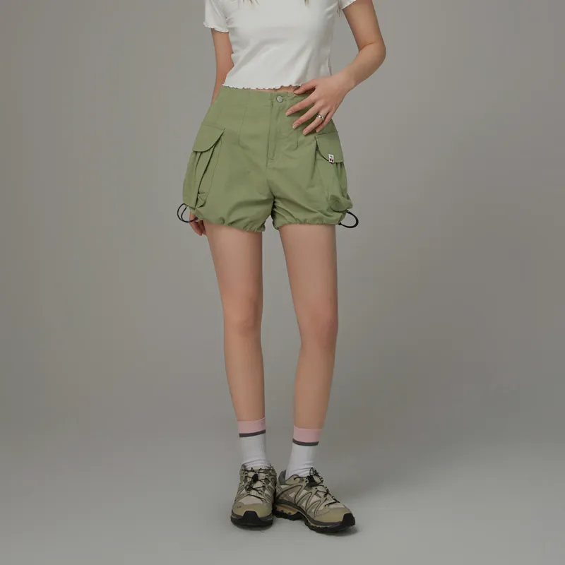 CHUU Casual Shorts Women's Army Green-2
