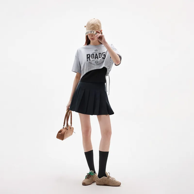 ONLY T Shirt Women's Light Heather Gray-4