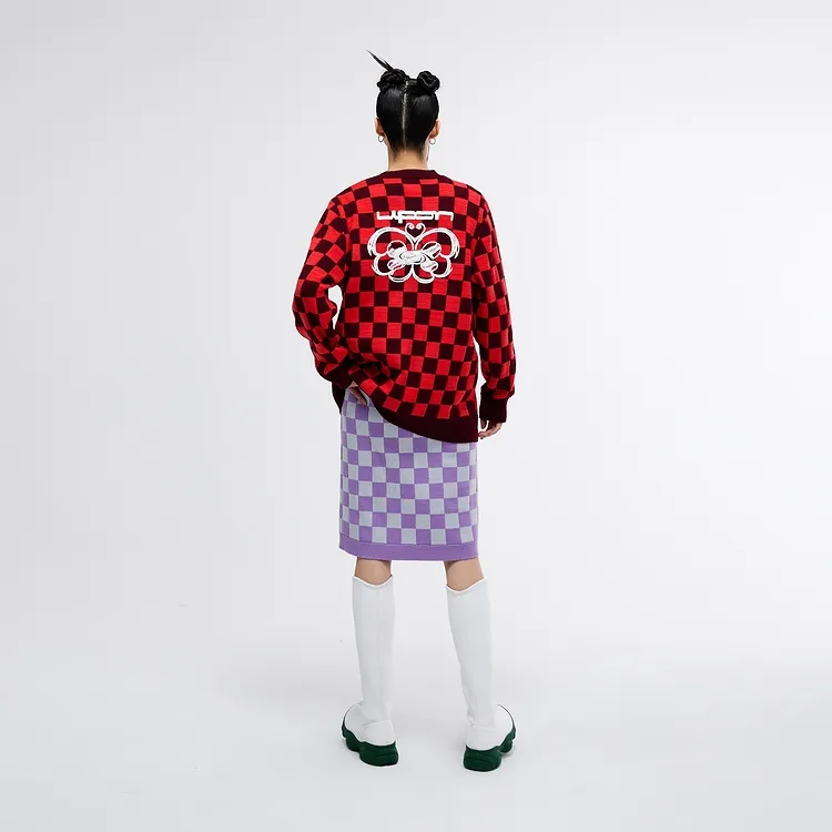 UPON PRO Sweaters Women's Red-2