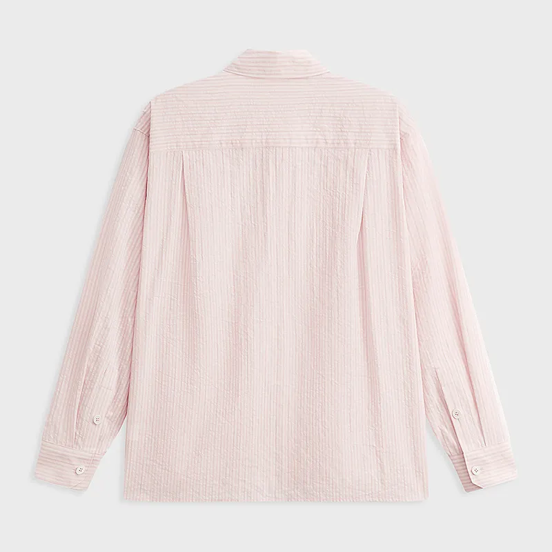 MODE COMMUTER Shirt Men's Pink Stripes-1