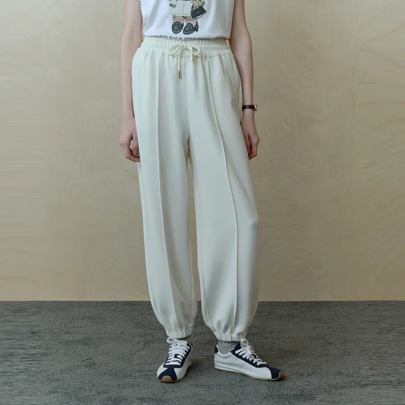 Teenie Weenie Casual Pants Women's Ivory-4