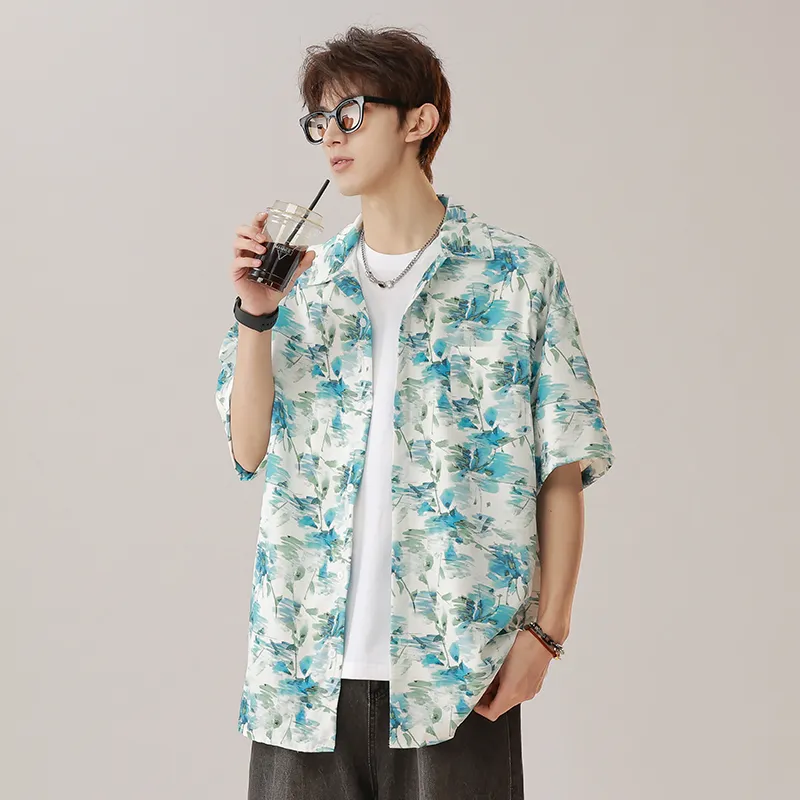 GXXX Shirts Men Sicilian Blue-4