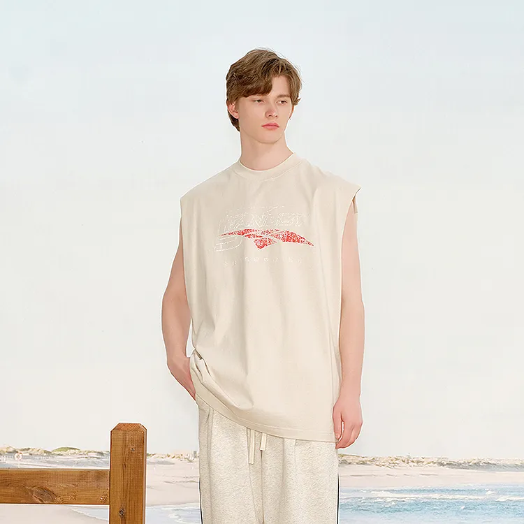 INXX Tank Top Unisex Light Khaki-2