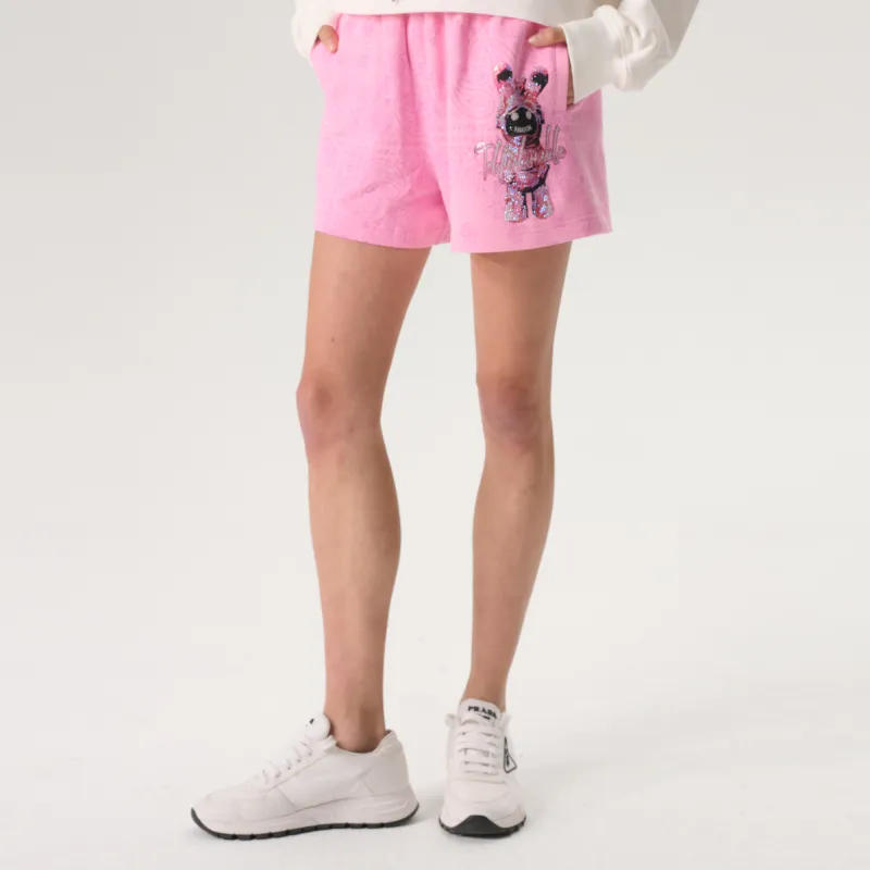 TCH Casual Shorts Women's Pink-6