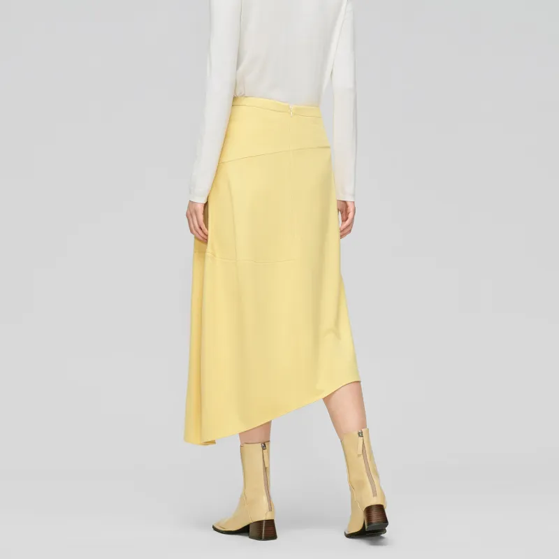 OVV Casual Short Skirts Women's Light Yellow-3