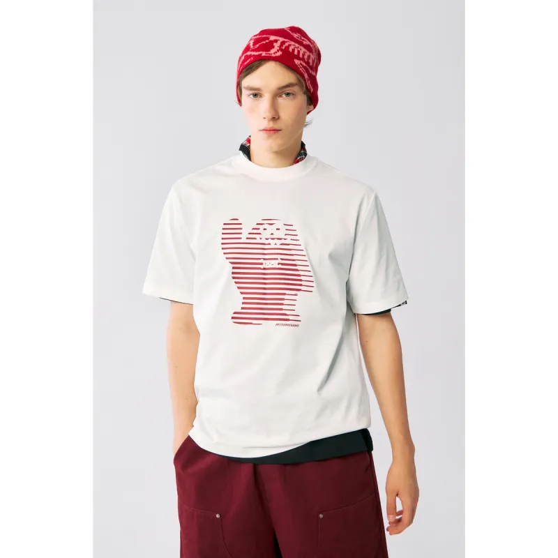MYSAMESAME T Shirts Unisex White-6