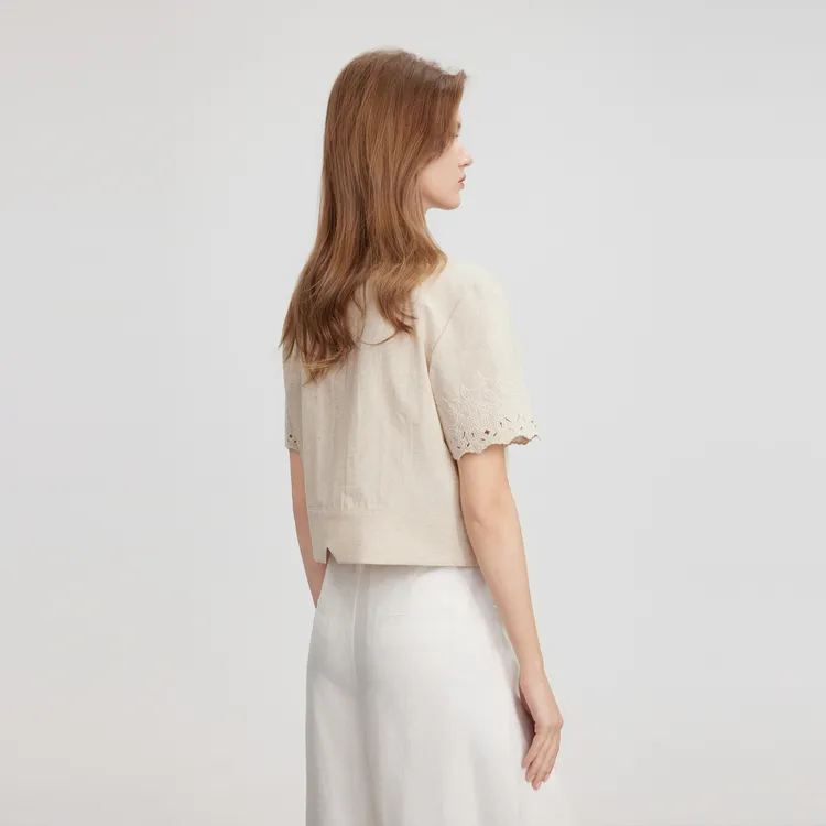 ELLE Midsummer Wishing Pond Shirt Women's-6