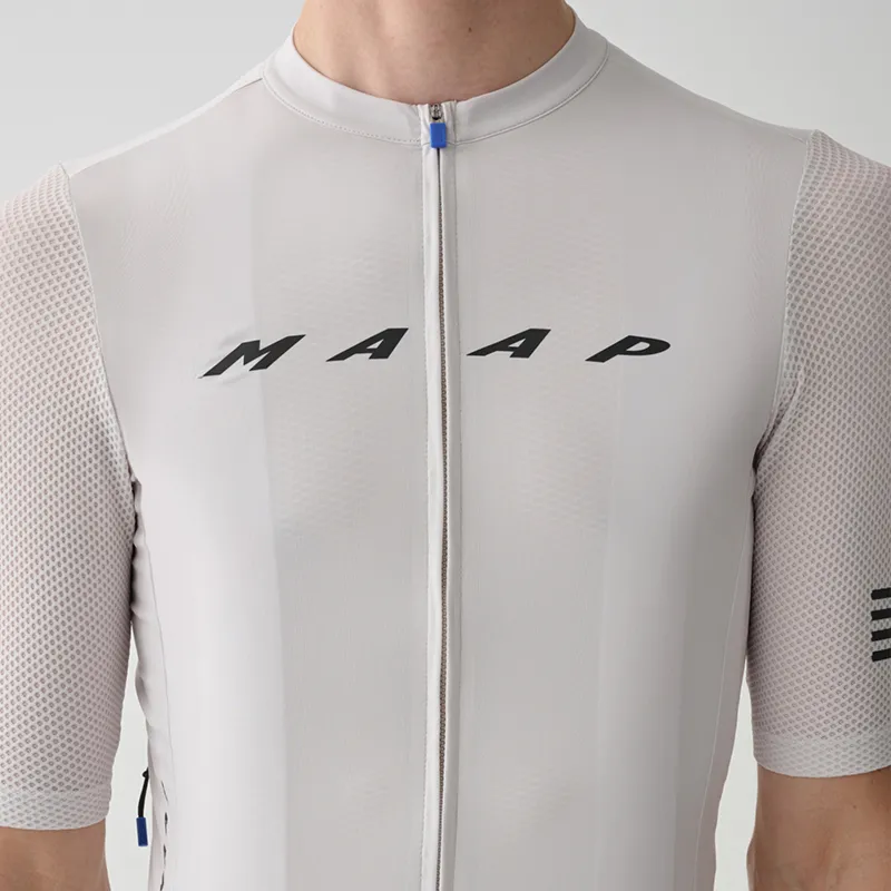 MAAP Evade Pro Base Jersey 2.0 Cycling Clothing Men's Gray White-1
