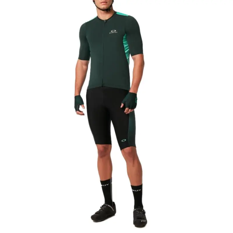 Oakley Endurance Mix Jersey Cycling Clothing Men's Dark Green-7