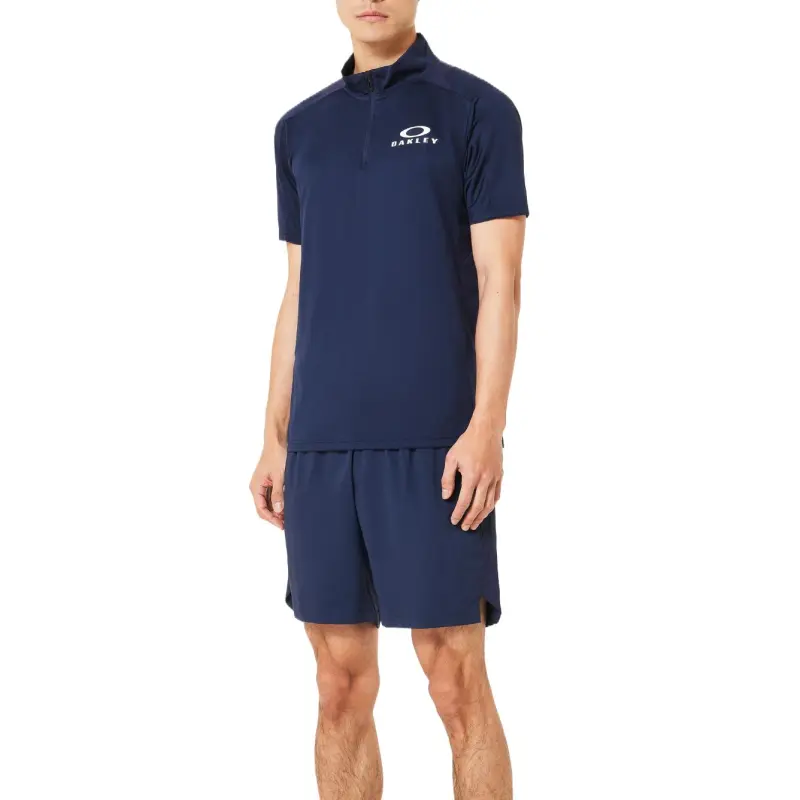 Oakley Enhance SS Mock 15.0 Polo Shirt Men's Dark Blue-5