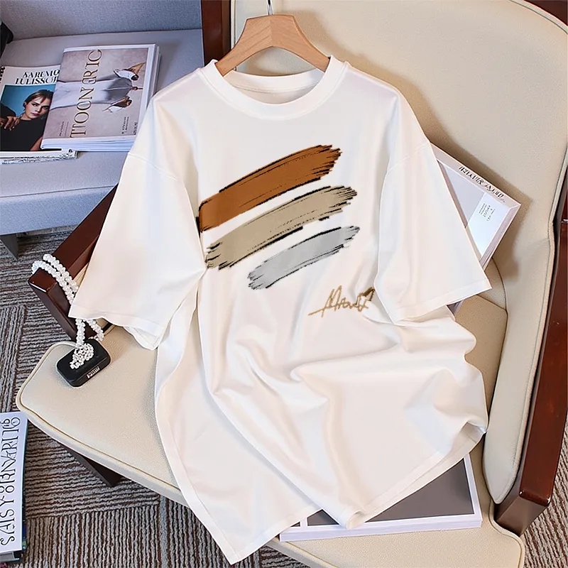 FAIRWHALE Drop Shoulder Sleeve T Shirt Women's-2